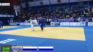 66 kg Кривенцев А Карпухин Д 27 03 2017 Т2 Первенство России до 23 лет, КЕМЕРОВО