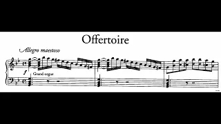 Gervais-François Couperin - Offertoire [en sol Mineur] (avec Partition)