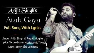 Atak Gaya Hai (LYRICS) Song - Badhaai Do | Arijit Singh | Arijit Singh Best Song