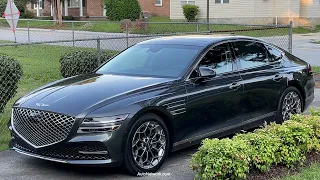 Best Detailed Walkaround 2021 Genesis G80 2.5T AWD Prestige