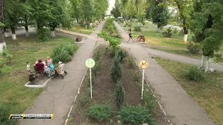 Прогулка по городу Белозерское (Доброполье)