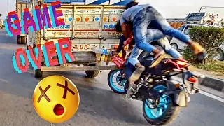 These Bikers RAMMED Straight into the BACK of the TRUCK! - No LIFE Like the BIKE LIFE! [Ep.#262]