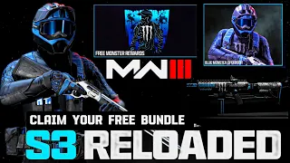 Free Blue Monster Energy Operator Bundle & Blueprints - Modern Warfare 3