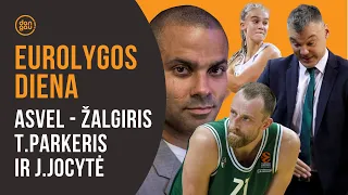 „Eurolygos diena“: įspūdingas „Žalgirio“ virsmas ir T.Parkerio dėmesys J.Jocytei