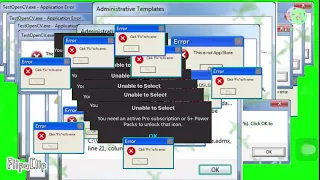Windows Error Meme Green Screen Round 1