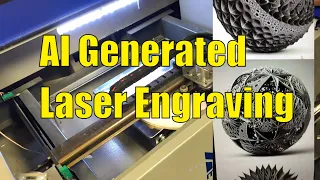 Create Amazing Parametric Art with a Midjourney  and Monport Laser Engraver!