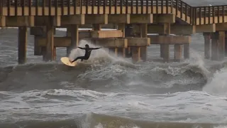 Insane Surfing in Galveston