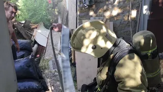 Севастопольские спасатели ликвидировали пожар по улице Галины Петровой