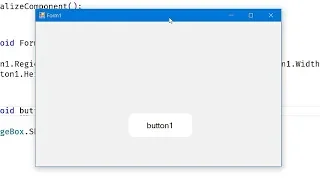 C# WinForm UI - Round Rect / Ellipse Button