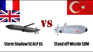 Turkey Greece Crisis SCALP EG vs SOM Cruise Missile Comparison Which is better SCALP EG or SOM?