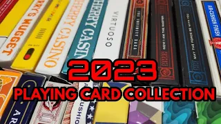 MY 2023 DECK COLLECTION - Over 80 Decks of Cards!