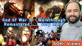 Walkthrough Of God Of War 3 Remastered Very Hard Chaos Mode Difficulty