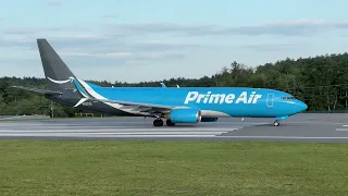 Amazon (Prime Air) Boeing 737, Manchester-Boston Regional Airport KMHT