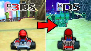 Mario Kart 7 Tracks Recreated in Different Mario Kart Games!