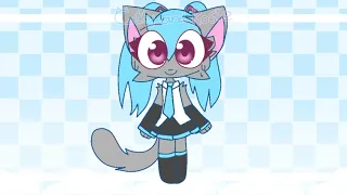 Miku animation meme [Roblox Adopt me]{gray cat}