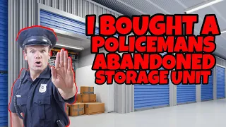 I Bought A Policeman's Abandoned Storage Unit For $1400! Lets Look Inside!