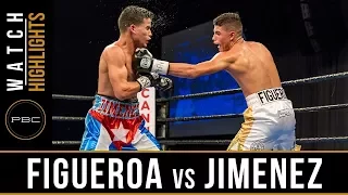 Figueroa vs Jiminez HIGHLIGHTS: September 26, 2017 - PBC on FS1