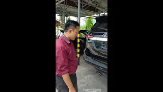 Review cara membuka pintu belakang Fortuner Vrz 2.4 Trd