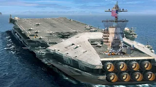 USA testet neuen gigantischen 13 Milliarden Dollar Flugzeugträger