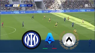 HIGHLIGHTS INTER v UDINESE | Lega Serie A 2021/22 | Realistic Gameplay