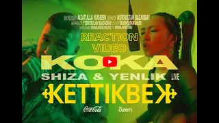 Shiza & Yenlik - Koka | реакция | reaction video from New York | KETTIKBEK