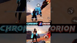 Chrono Vs Orion | Hp Test Character | Who is Best #shorts