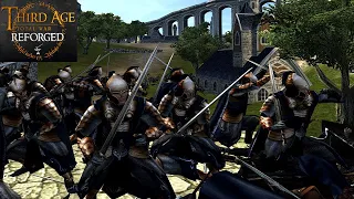 THE GREY HAVENS, LAST STAND OF THE HIGH ELVES (Siege Battle) - Third Age: Total War (Reforged)