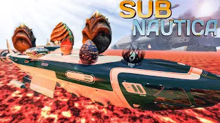 Subnautica just had an Extinction level Event.. Lava is spilling from the Volcano! - Subnautica
