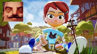 Hello Neighbor - My New Neighbor Ben 10 Big Gwen Tennyson Act 3 Gameplay Walkthrough