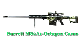 Bình luận Quay báu vật : Barrett M82A1-Octagon Camo ☆ Quang Brave