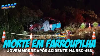 Colisão entre carro e carreta termina em MORTE na RSC-453, em Farroupilha-RS:27-06-22