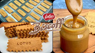 Homemade Lotus Biscoff Cookies & Spread Recipe | No Egg, No Maida