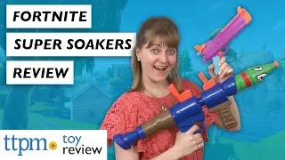 Toy Review | Nerf Super Soaker Fortnite TS-R, RL and HC-E from Hasbro