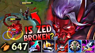 650 AD ZED... THAT'S BROKEN