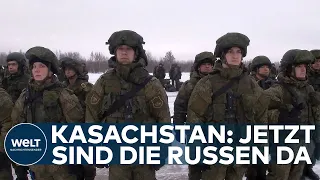 PULVERFASS KASACHSTAN: Russische Truppen eingetroffen - Auswärtiges Amt in Sorge I WELT News