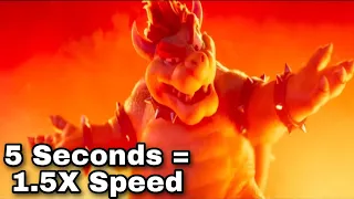 Bowser Peaches Song but every 5 seconds it gets faster