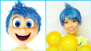 "Inside Out" characters in Real Life!