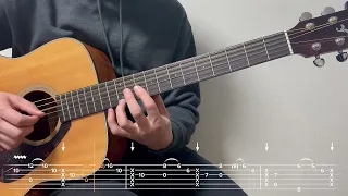 Careless Whisper Intro (Acoustic cover with tabs)