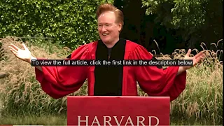 Conan Zings Trump, Red State Grads In Harvard Commencement Speech 2020 06 10