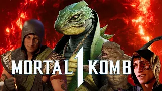 РЕАКЦИЯ Mortal Kombat 1 - Official Banished Trailer Reaction,Reptile, Ashrah, Havik Reveal Trailer