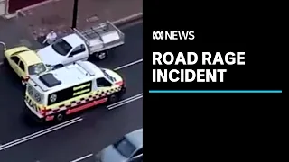 Cars rammed and man hit in road rage incident in Newcastle | ABC News