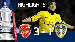 Arsenal 3-1 Leeds United | The FA Cup 3rd Round Replay - 19/01/11