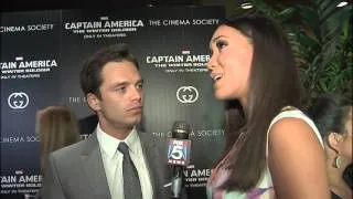 Sebastian Stan Interview - "Captain America:The Winter Soldier"