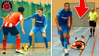 I Played in a PRO FUTSAL MATCH & It Was CRAZY! (Football Skills & Goals)