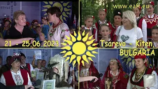 Promo XIX International Folklore Festival "Euro Folk - Black Sea 2023"