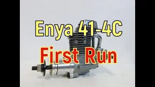 Enya 41-4C First Run