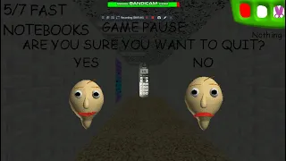 Baldi's Baiscs Super Slow but its Super Fast hard