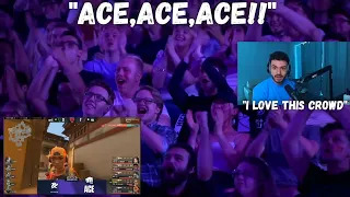 Crowd CHEERS ON PRX F0rsaken To ACE | OpTic Vs Paper Rex