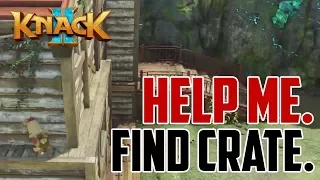 Knack 2 : Chapter 2-1 Secret Blue Energy Experience Point Crate Location 2