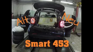 Verjüngungskur am Smart Fortwo 453 | Umbau auf Facelift Rückleuchten Dynamische LED Blinker BOOSTINI